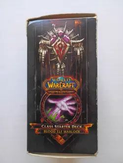 World Of Warcraft Trading Card Game Class Starter Deck Blood Elf Warlock 2011 - Image 4