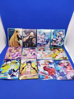 Pokemon Card Sleeves Singles Lot of 12 Trainers in Six Pairs Comiket Doujin New - Image 1
