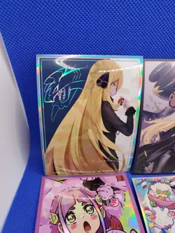 Pokemon Card Sleeves Singles Lot of 12 Trainers in Six Pairs Comiket Doujin New - Image 2