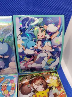 Pokemon Card Sleeves Singles Lot of 12 Trainers in Six Pairs Comiket Doujin New - Image 4