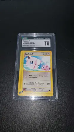CGC 10 2003 Jigglypuff Skyridge non-holo #68/144 Pokemon Card - Image 1