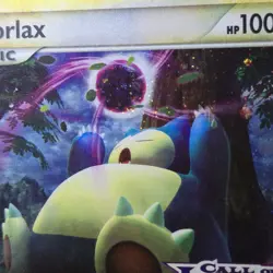 SHADOWBALL SWIRL 🌀💫 Snorlax 33/95 Call of Legends Prerelease Holo Pokemon Card - Image 3