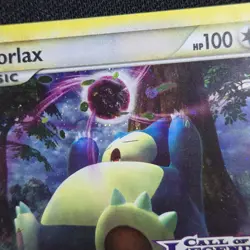 SHADOWBALL SWIRL 🌀💫 Snorlax 33/95 Call of Legends Prerelease Holo Pokemon Card - Image 4