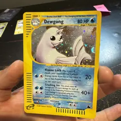 Pokemon Card Holo Foil Dewgong H6/H32 Skyridge 2003 E-Reader LP++ - Image 1