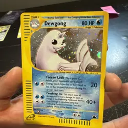 Pokemon Card Holo Foil Dewgong H6/H32 Skyridge 2003 E-Reader LP++ - Image 2