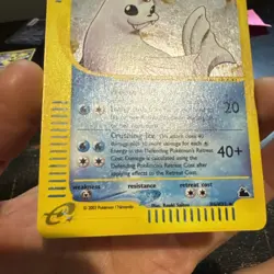 Pokemon Card Holo Foil Dewgong H6/H32 Skyridge 2003 E-Reader LP++ - Image 3