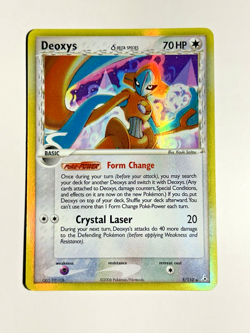 Deoxys (Delta Species) Holon Phantoms Holo Rare Pokemon Card 5/110 2006 - Image 1