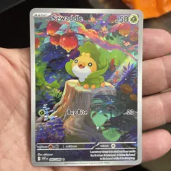 Sewaddle Illustration Rare 087/086 White Flare NM! FREE SHIPPING! +Bonus Cards! - Image 1