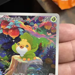 Sewaddle Illustration Rare 087/086 White Flare NM! FREE SHIPPING! +Bonus Cards! - Image 3