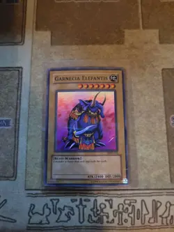 YUGIOH GARNECIA ELEFANTIS MRD-EN125 SUPER UNLIMITED EDITION HP - Image 1