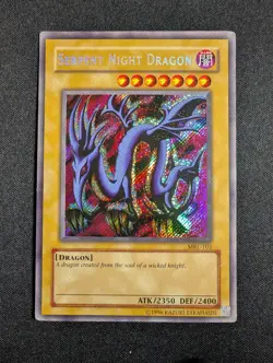 Yugioh - Serpent Night Dragon MRL-103 Unlimited Secret Rare HP - Image 1