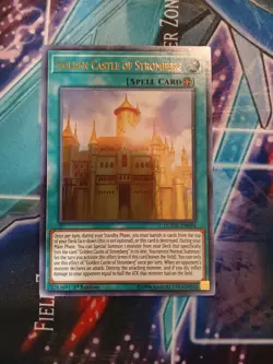 Yugioh Golden Castle of Stromberg DUOV-EN094 1ST ED LP ULTRA - Image 1
