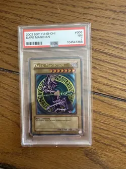 PSA 7, 6, 5 Blue Eyes White Dragon, Dark Magician, And Red Eyes B. Dragon 1st Ed - Image 4