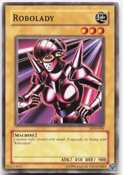 Robolady LOD-054 Common Legacy of Darkness Yu-Gi-Oh Unlimited Near Mint - Image 1