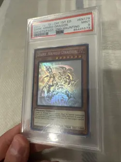 Dark Armed Dragon Ghost Rare GFP2-EN179 Yugioh Ghosts From the Past PSA 9 - Image 2