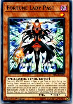 FORTUNE LADY PAST RIRA-EN008 R YU-GI-OH MP - Image 1
