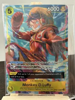 Monkey.D.Luffy Ills. Box Vol.3 OP07-109 One Piece Promo Cards One Piece Foil NM - Image 1