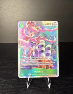 OP14-033 Perona SR One Piece OP14 The Azure Sea's Seven Foil English NM CCG - Image 1