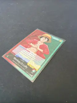 One Piece Monkey D Luffy OP01-003 PRE ERRATA Leader Romance Dawn pre-errata - Image 3