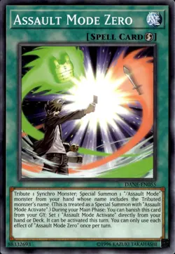 YuGiOh Dark Neostorm #DANE-EN055 Assault Mode Zero - Image 1