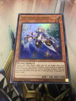 Yugioh! LP Aromage Jasmine - DUPO-EN082 - Ultra Rare - 1st Edition Lightly Playe - Image 1