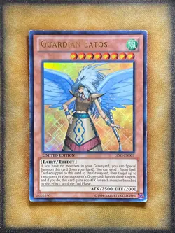 Yugioh Guardian Eatos LC03-EN003 Ultra Rare Limited Edition MP - Image 1