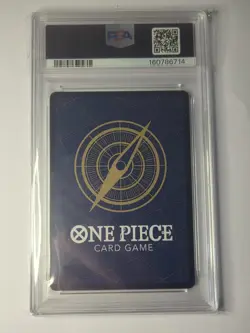 One Piece TCG Monkey.D.Luffy OP05-119 SEC Alt Art PSA 10 English - Image 3
