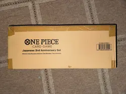 One Piece Card Game Japanese 2nd Anniversary Set ENGLISH VERSION Sealed premium - Image 1