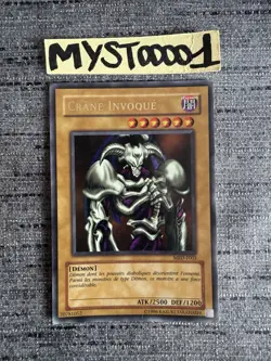 Carte Yu-gi-oh! Crane Invoque MRD-003 Ultra Rare Francais OCCASION version 1996 - Image 1
