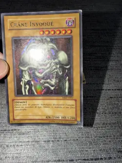 Carte Yu-gi-oh! Crane Invoque MRD-003 Ultra Rare Francais OCCASION version 1996 - Image 3
