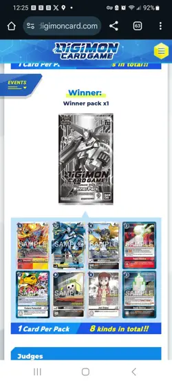 Digimon Card Game - Store Tournament Kit 2024 Oct/Dec - Image 4