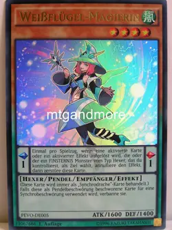 Yu-Gi-Oh 1x #005 Weißflugel-Magierin - PEVO - Pendulum Evolution - Image 1