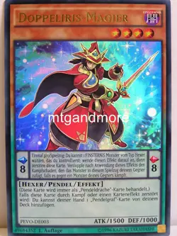 Yu-Gi-Oh 1x #003 Doppeliris-Magier - PEVO - Pendulum Evolution - Image 1