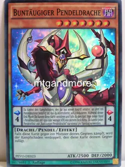 Yu-Gi-Oh 1x #023 Buntaugiger Pendeldrache - PEVO - Pendulum Evolution - Image 1