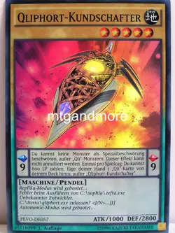 Yu-Gi-Oh 1x #057 Qliphort-Kundschafter - PEVO - Pendulum Evolution - Image 1