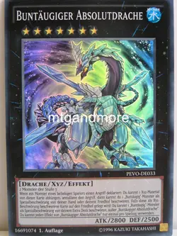 Yu-Gi-Oh 1x #033 Buntaugiger Absolutdrache - PEVO - Pendulum Evolution - Image 1