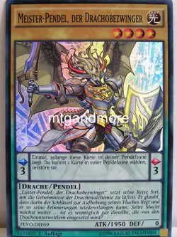 Yu-Gi-Oh 1x #059 Meister-Pendel, der Drachobezwinger - PEVO - Pendulum Evolution - Image 1