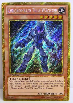 Yu-Gi-Oh 1x Chronomaler Tula-Wachter - PGLD - Premium Gold Serie - Image 1