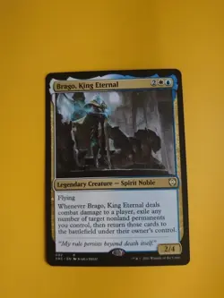 Brago, King eternal. KHC Spirit Noble Magic the Gathering Card. - Image 1