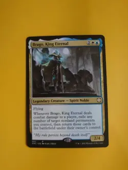 Brago, King eternal. KHC Spirit Noble Magic the Gathering Card. - Image 2