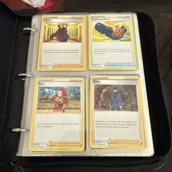 Pokemon Tcgames Binder Filled With 250 Cards Pokemon Lot - Image 2