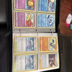Pokemon Tcgames Binder Filled With 250 Cards Pokemon Lot - Image 5