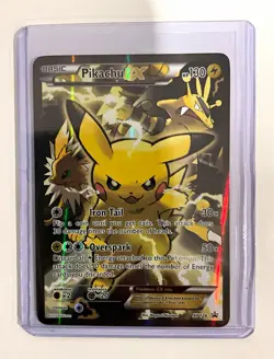 The Pokemon Company Pokemon TCG Pikachu EX XY124 XY Promo Holo English 130 HP - Image 1