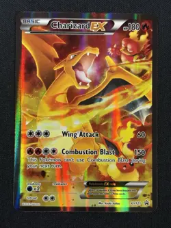 Charizard EX Full Art XY121 XY Promo Pokemon Card - Image 1