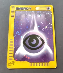 Psychic Energy Pokemon Card Japanese Holo E-Series McDonald's Promo - Image 1