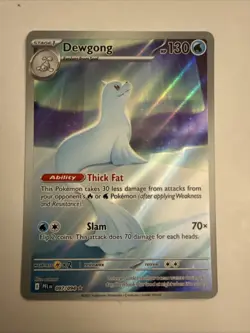 Pokemon Dewgong Phantasmal Flames Illustration Rare 097/094 IR 97/94 - Image 1