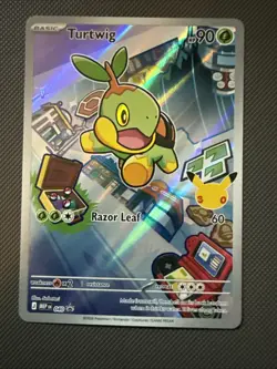 Turtwig 040 First Partners Promo Full Art Holo Pokemon TCG - Image 1