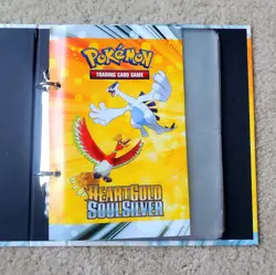 Pokemon HeartGold SoulSilver 3-Ring 4-Pocket Binder Album 136 Cards - Image 2