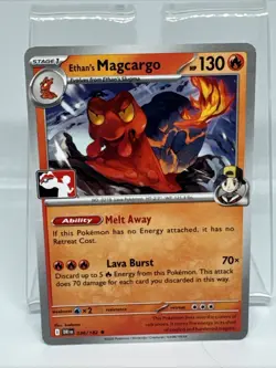Ethan's Magcargo 036/182 Pokemon Play Stamp Prize Pack Series Cards Regular - Image 1