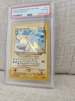 2002 POKEMON NEO DESTINY -- #111 SHINING RAICHU -- PSA 6 - Image 2